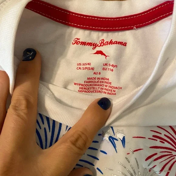 Tommy Bahama Dino firework shirts - Picture 2 of 6